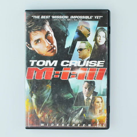 Mission: Impossible III (DVD, 2006, Single Disc Widescreen) Tom Cruise