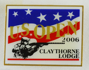 Shooting Sports 2006 US Open Claythorne Lodge Tie Tac Lapel Pin Enamel