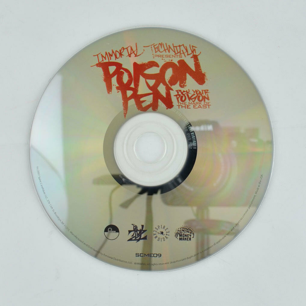 Pick Your Poison: The Mark of the East by Poison Pen (CD, Jun-2007) DISC ONLY