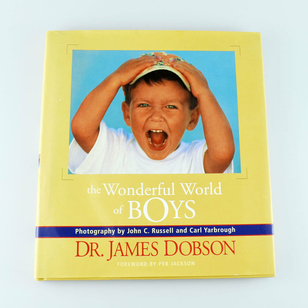 The Wonderful World of Boys by James C. Dobson (2003, Hardcover) Bring Up Boys