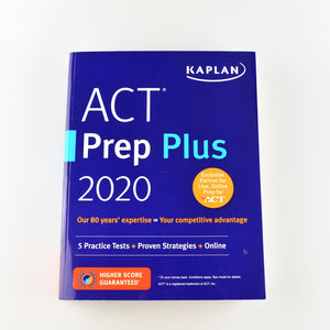 ACT Prep Plus 2020: 5 Practice Tests + Proven Strategies + Online