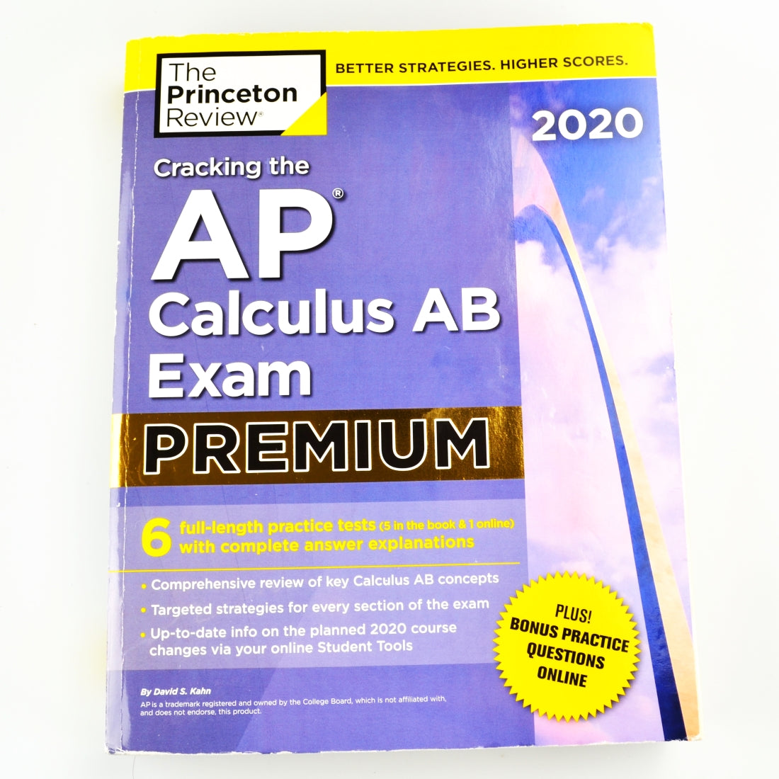 Cracking The AP Calculus AB Exam Premium by David Kahn - 2020