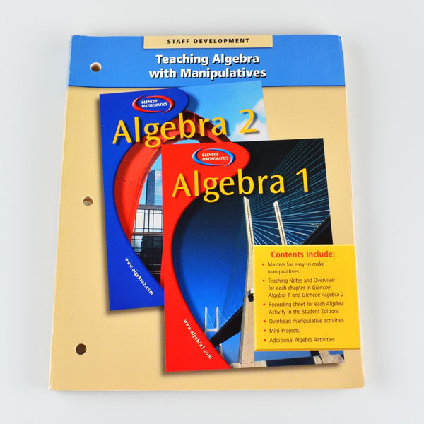 Glencoe Teaching Algebra with Manipulatives by McGraw-Hill - Homeschool