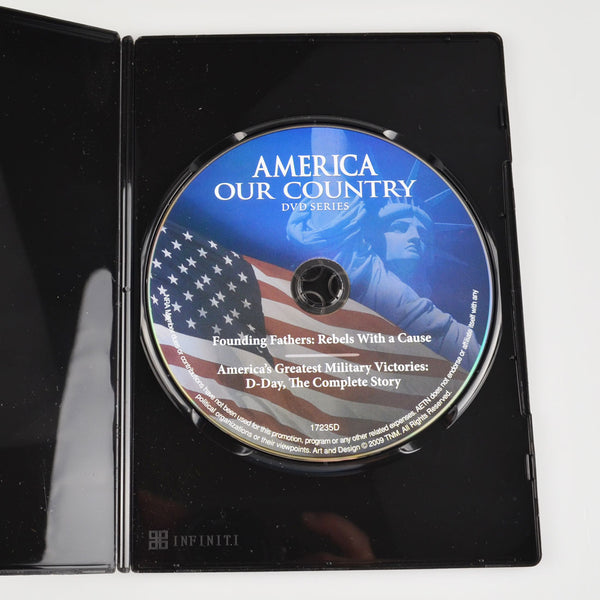 America Our Country DVD Series Founding Fathers/Greatest Military Victories