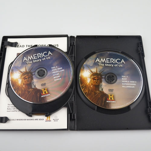 America: The Story Of Us (DVD, 2010) Tom Brokaw, Michael Douglas - History Channel