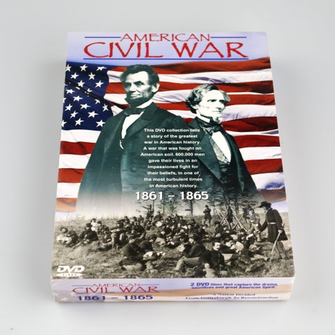 American Civil War 1861-1865 (DVD, 2-Disc Set, 2004) Gettysburgh To Reconstruction