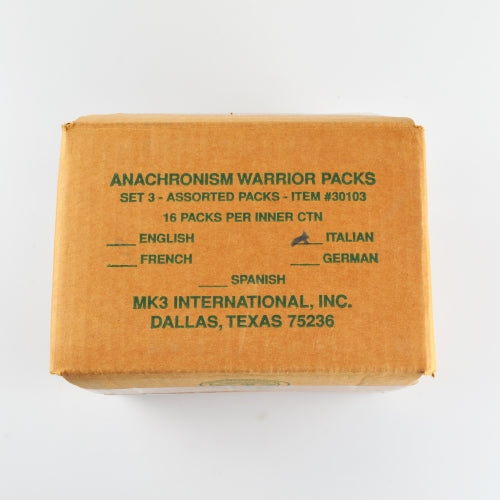 16 Pacchetti Guerriero Anacronismo Italia Italian Anachronism Warrior Packs - NEW