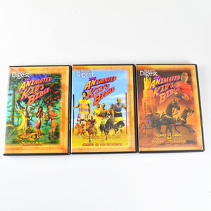 Readers Digest The Animated Kids Bible (DVD, 2011 3-Disc Set) Abraham Adam Eve