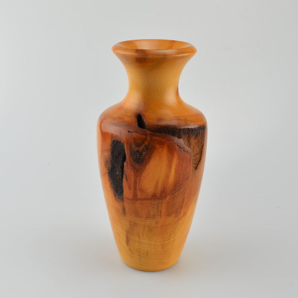 Spinning Aspen Studios Handcrafted Wood Art Vase - Artist Bill Elkins