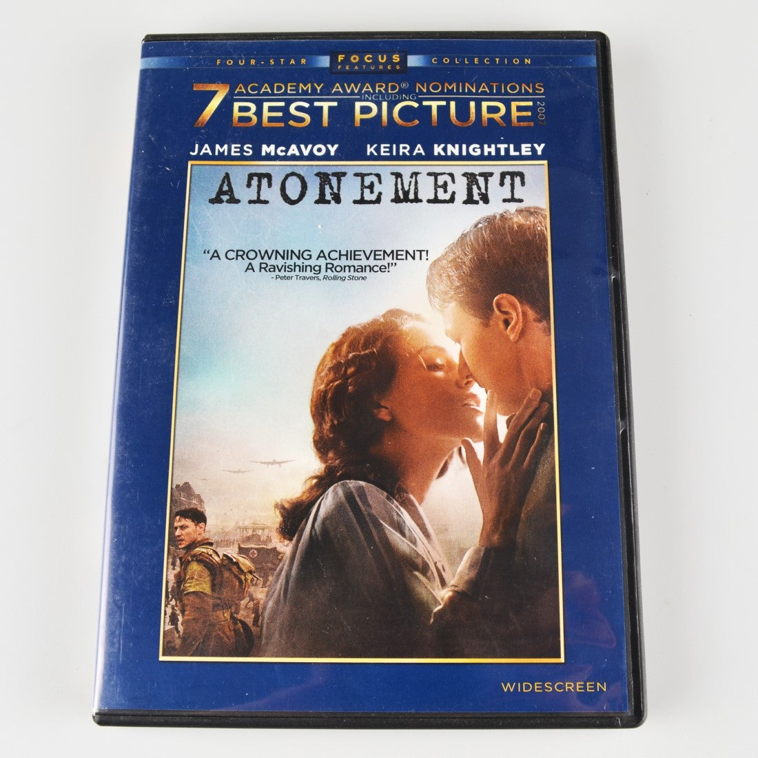 Atonement (DVD, 2008) James McAvoy, Keira Knightley
