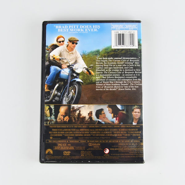 The Curious Case Of Benjamin Button (DVD, 2008, Widescreen) Brad Pitt