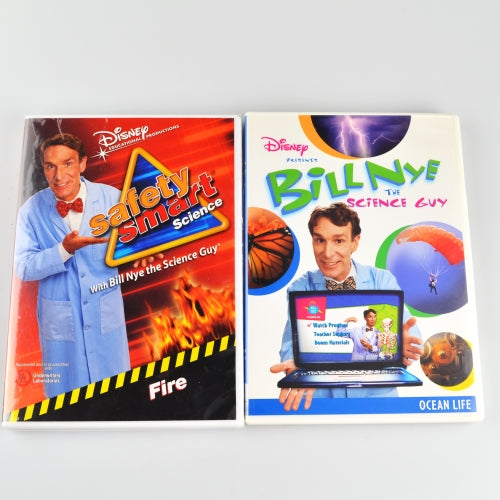 Lot of 4 Bill Nye Science Guy (DVD, 2007) Way Cool Game Of Science