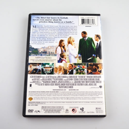 The Blind Side (DVD, 2009, Widscreen) Sandra Bullock, Tim McGraw