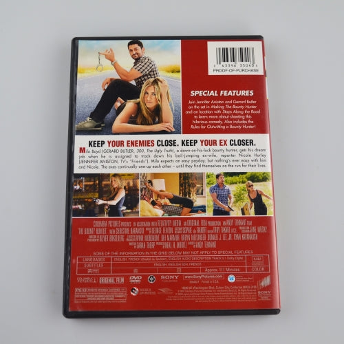 Bounty Hunter (DVD, 2010, Comedy) Jennifer Aniston, Gerard Butler