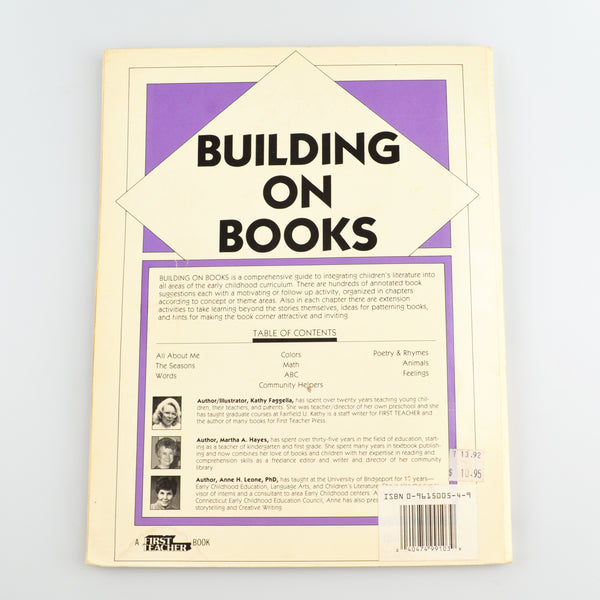 Building On Books by Hayes, Leone, Faggella - 1st Grade Literature Hands-On Activities