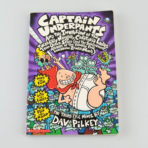 Captain Underpants: Invasion Of The Incredibly Naughty Cafeteria Ladies by Pilkey