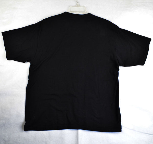 Reebok Carolina Panthers NFL T-Shirt Mens - Black - Size Large
