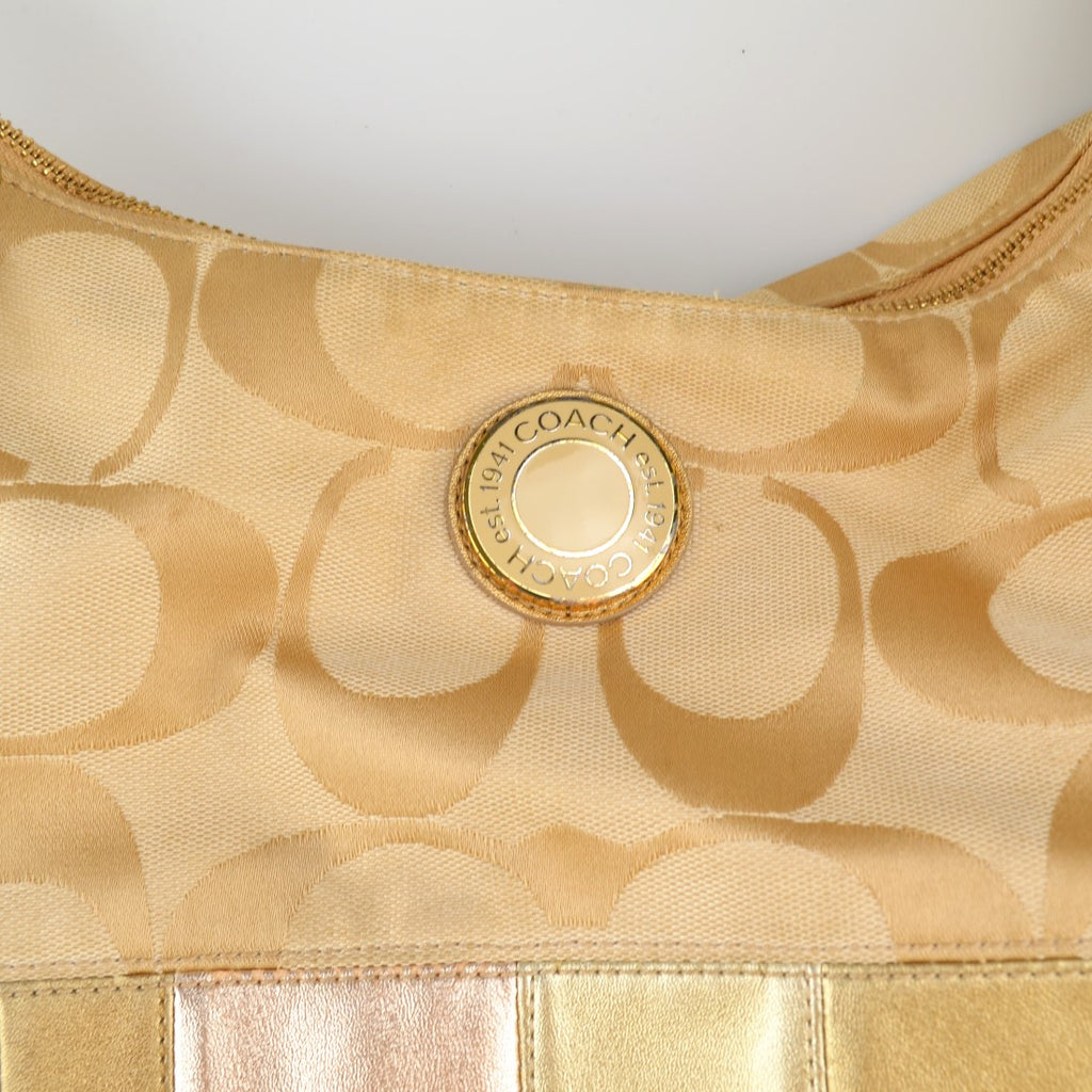 Signature sufflette cloth crossbody bag Coach Multicolour in Cloth -  38600807