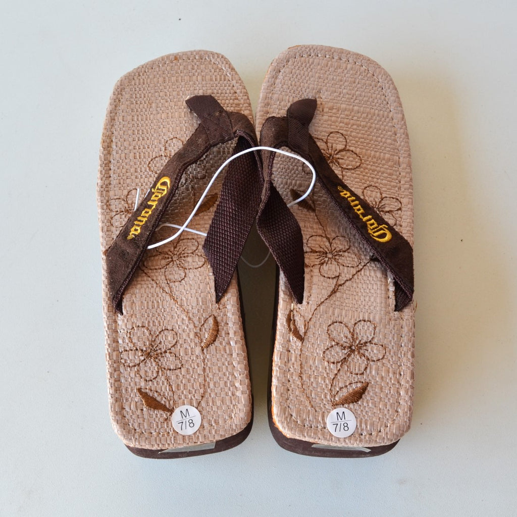 Corona Platform Flip Flop Thong Sandals Beer Beach - Womens 7 / 8 with –  Rusty Gold Resale
