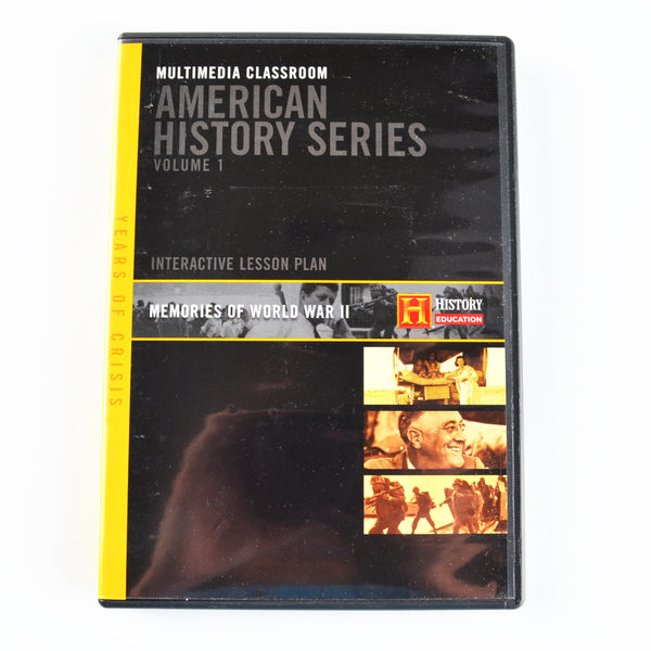 Multimedia Classroom American History Series Volume 1 DVD - World War II