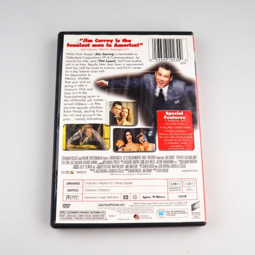 Fun With Dick And Jane (DVD, 2006, Wide/Full Screen) Jim Carrey, Tea Leoni