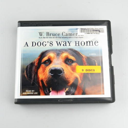 A Dog's Way Home by Bruce Cameron - CD Audiobook - X-Library