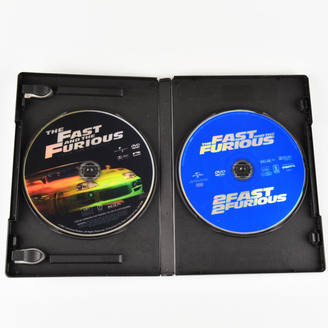 The Fast And The Furious Double Feature (DVD, 2012) Paul