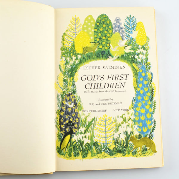 God's First Children by Esther Salminen - 1944 - Bible Stories From The Old Testament