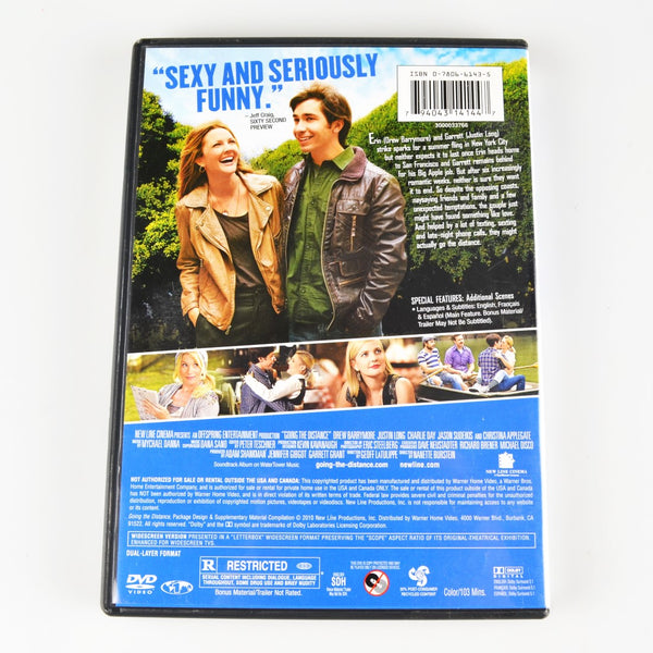 Going The Distance (DVD, 2010) Drew Barrymore, Justin Long, Charlie Day