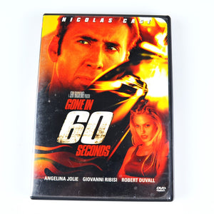 Gone In 60 Seconds (DVD, 1995) Nicolas Cage, Angelina Jolie, Robert Duvall