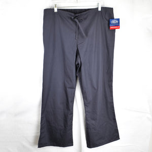 Cherokee WW Originals Women's Petite Pull-on Gray Scrub Pants – Size L - 4101P NEW
