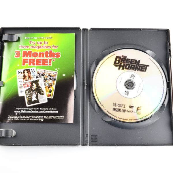 The Green Hornet (DVD, 2011, Widescreen) Seth Rogen, Jay Chou, Cameron Diaz
