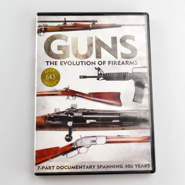 GUNS: The Evolution of Firearms (DVD, 2013) 7-Part Documentary Spanning 400 Years