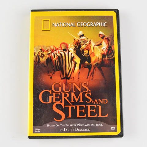 National Geographic: Guns, Germs, And Steel (DVD, 2005) Jared Diamond