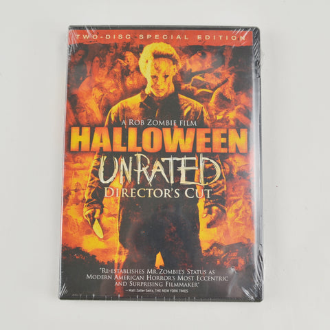 Halloween Unrated Directors Cut (DVD, 2007, Widescreen) Malcolm McDowell - NEW
