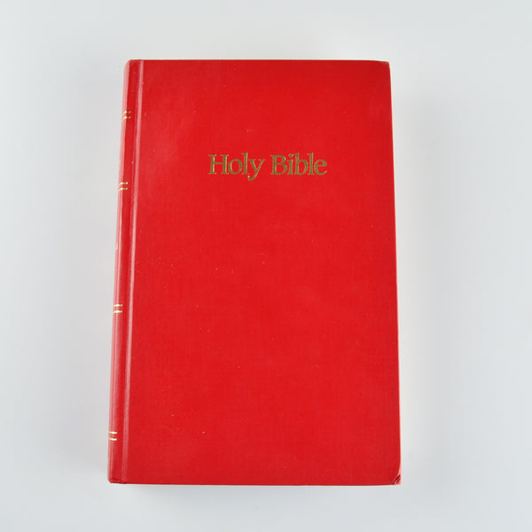 The Holy Bible NIV New International Version by Zondervan - Red Pew Bible