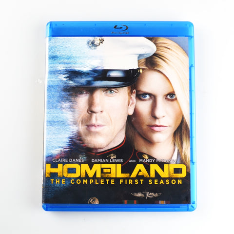 HOMELAND: The Complete First Season (Blu-Ray, 2012) Claire Danes, Damian Lewis