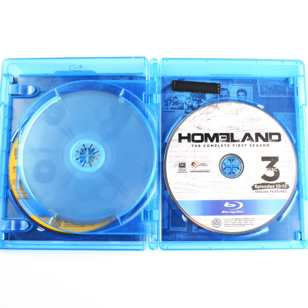 HOMELAND: The Complete First Season (Blu-Ray, 2012) Claire Danes, Damian Lewis