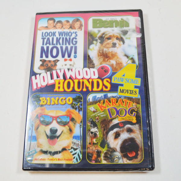 Hollywood Hounds - 4 Movies (2006, DVD) John Travolta, Kirstie Alley - NEW