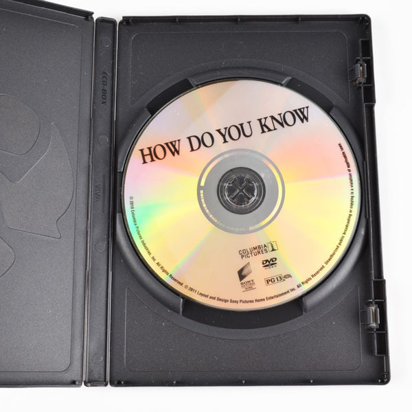 How Do You Know (DVD, 2011) Reese Witherspoon, Owen Wilson, Paul Rudd