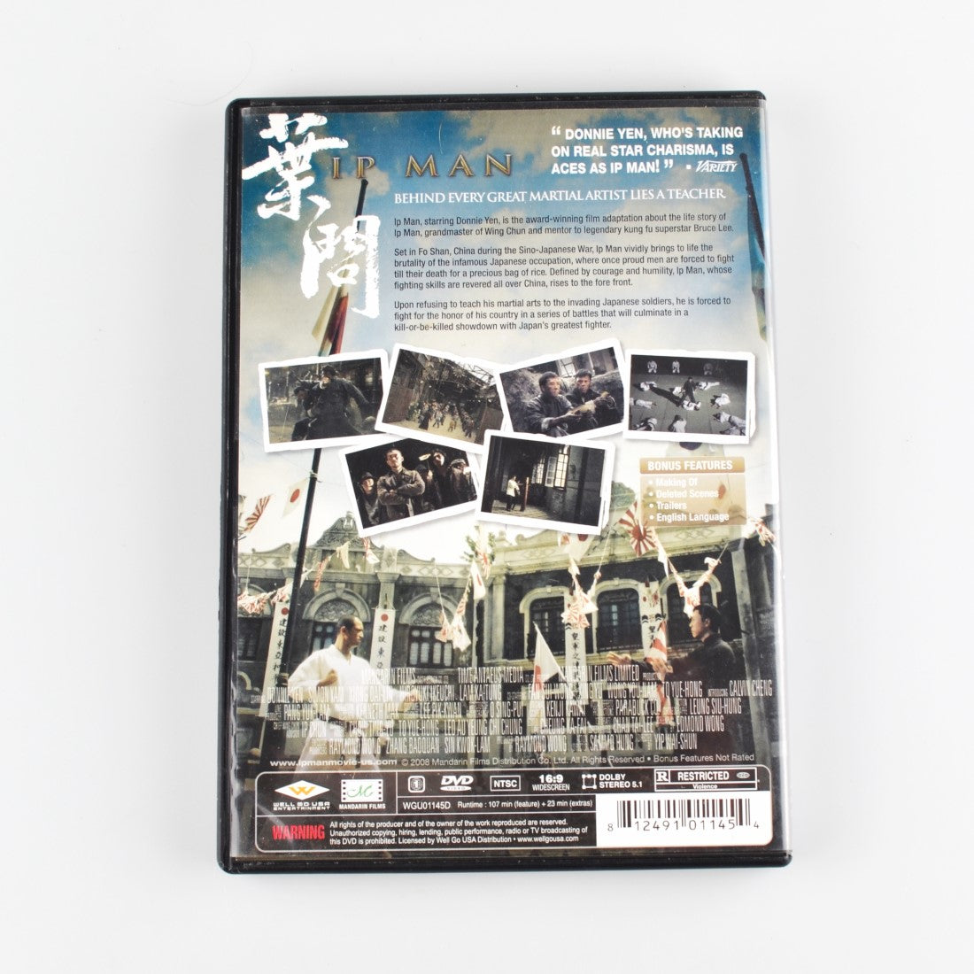 IP Man (DVD, 2008) Donnie Yen - Mentor of Bruce Lee – Rusty