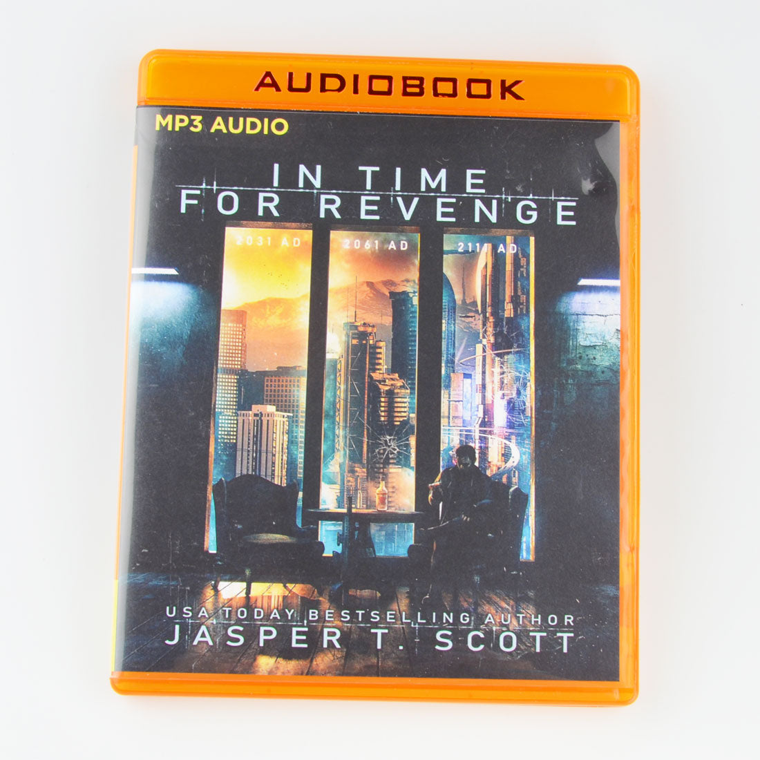 In Time For Revenge by Jasper T. Scott - Sci-Fi - MP3 CD Audio