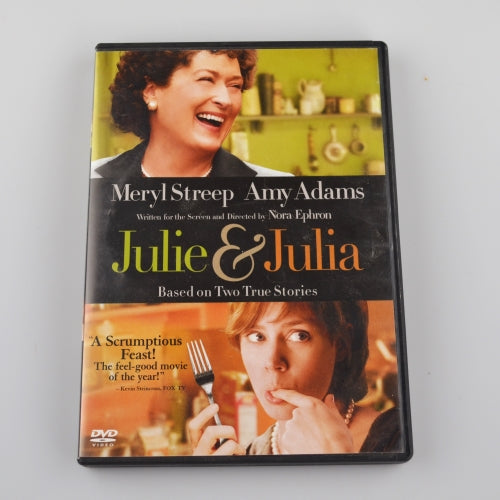 Julie & Julia (DVD, 2009, Widescreen) Meryl Streep, Amy Adams