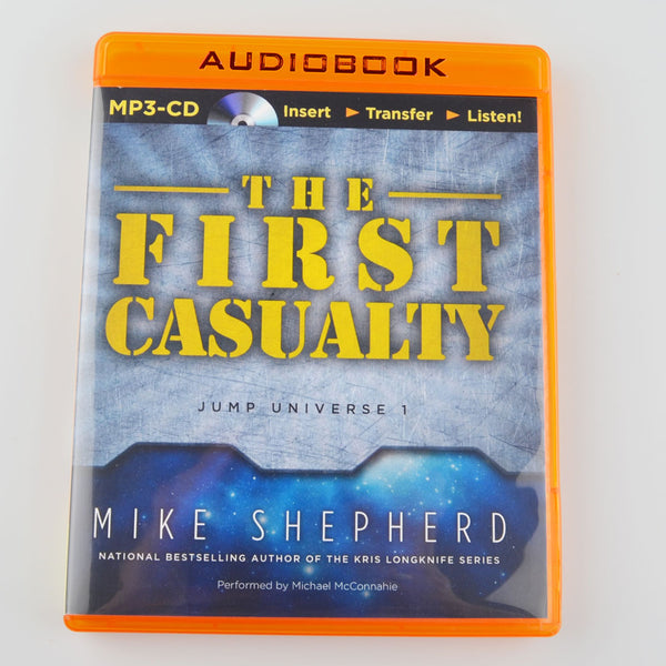 Lot of 4 Jump Universe by Mike Shepherd - The First Casualty - MP3 CD Audio