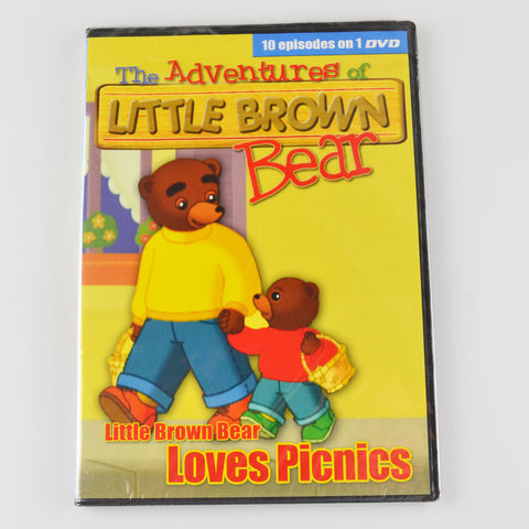 The Adventures of Little Brown Bear - Loves Picnics (DVD, 2007)  Digiview - NEW