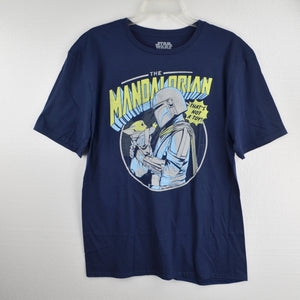 Star Wars The Mandalorian T Shirt Official Baby Yoda - Mens Size Large