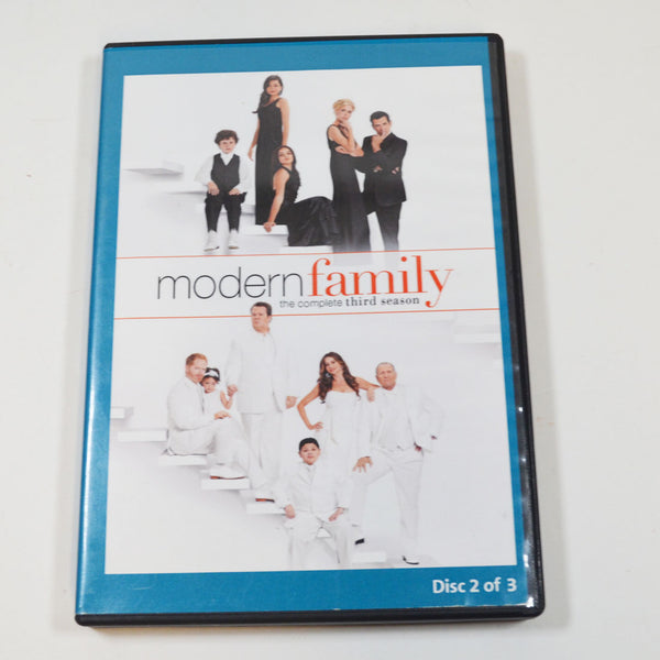 Modern Family Complete Third Season (3 DVDs, 2012) Ed O'Neill, Sofía Vergara