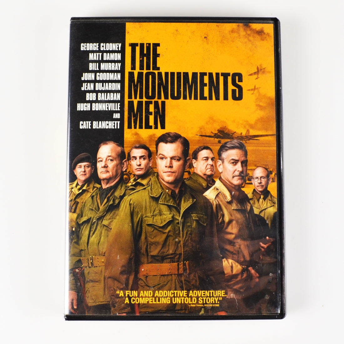 The Monuments Men (DVD, Widescreen) Matt Damon, George Clooney