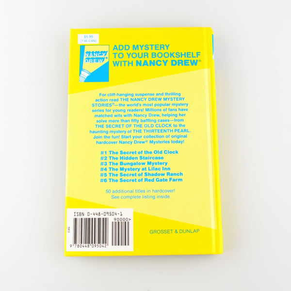 Lot of 3 Nancy Drew Mystery Stories by Carolyn Keene - Books 3-5 Yellow Hardcover