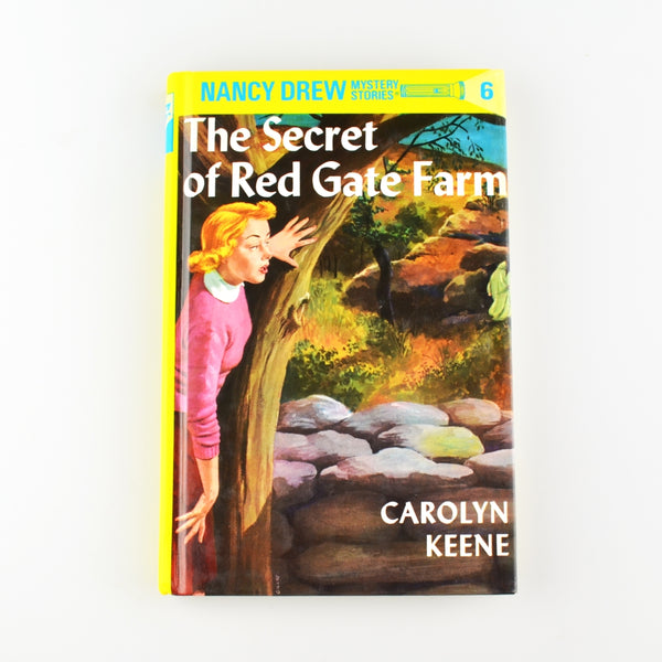 Lot of 3 Nancy Drew Mystery Stories by Carolyn Keene - Books 6-8 Yellow Hardcover